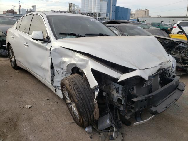 Photo 1 from auction – 2014 INFINITI Q50 BASE with VIN JN1BV7ARXEM690732