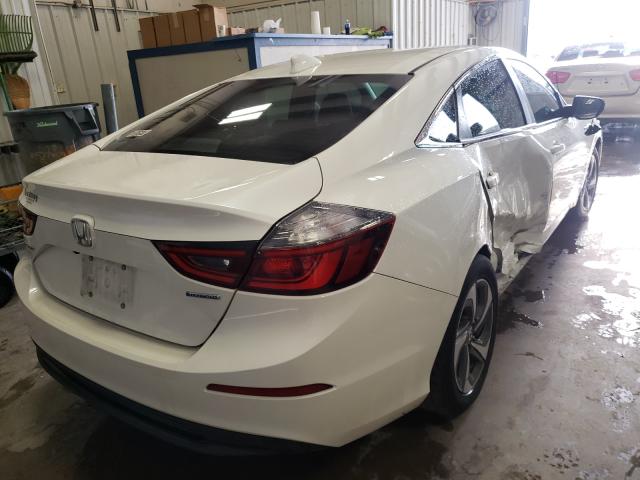 Photo 4 from auction – 2019 HONDA INSIGHT EX with VIN 19XZE4F56KE021562