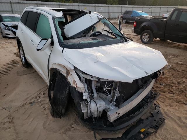 TOYOTA HIGHLANDER 2016 with VIN 5TDYKRFH2GS133347 - Photo from auction