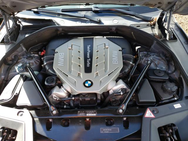 Photo 7 from auction – 2010 BMW 550 GT with VIN WBASN4C51AC209303