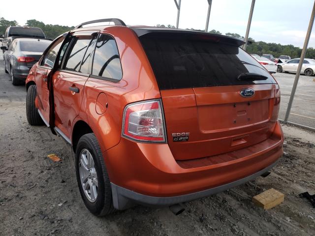 Photo 3 from auction – 2008 FORD EDGE SE with VIN 2FMDK36C48BB38337