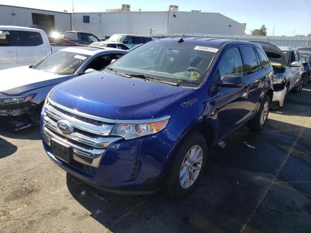 Photo 2 from auction – 2014 FORD EDGE SE with VIN 2FMDK3GC8EBA18857