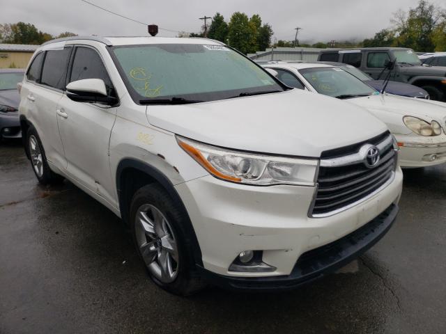 TOYOTA HIGHLANDER 2016 with VIN 5TDDKRFH9GS333849 - Photo from auction