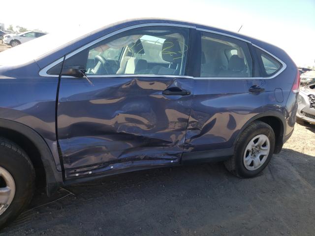 Photo 9 from auction – 2014 HONDA CR-V LX with VIN 2HKRM3H39EH503595