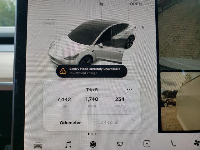 Photo 8 from auction – 2021 TESLA MODEL 3 with VIN 5YJ3E1EBXMF924791