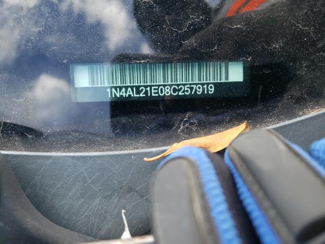 Photo 10 from auction – 2008 NISSAN ALTIMA 2.5 with VIN 1N4AL21E08C257919