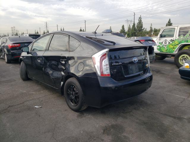 Photo 3 from auction – 2013 TOYOTA PRIUS with VIN JTDKN3DU9D5656134