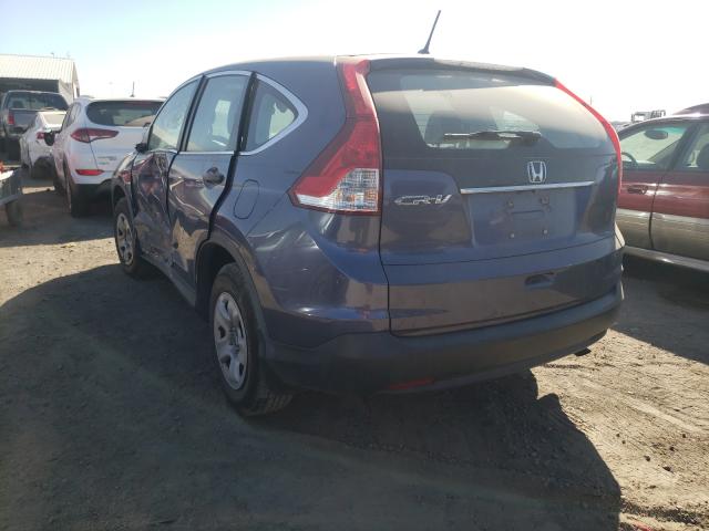Photo 3 from auction – 2014 HONDA CR-V LX with VIN 2HKRM3H39EH503595