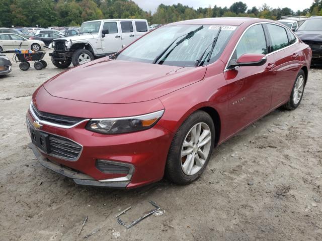 Photo 2 from auction – 2017 CHEVROLET MALIBU LT with VIN 1G1ZE5ST1HF136586