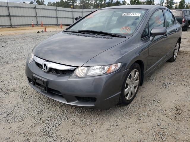 Photo 2 from auction – 2010 HONDA CIVIC LX with VIN 2HGFA1F58AH308063