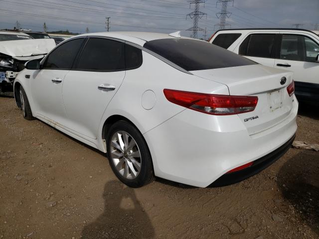 Photo 3 from auction – 2016 KIA OPTIMA EX with VIN 5XXGU4L32GG043554