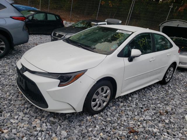 Photo 2 from auction – 2020 TOYOTA COROLLA LE with VIN 5YFEPRAEXLP041326