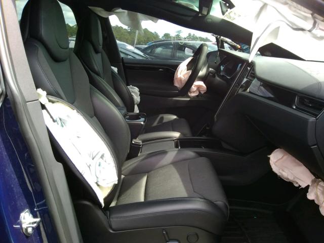 Photo 5 from auction – 2018 TESLA MODEL X with VIN 5YJXCDE25JF129555