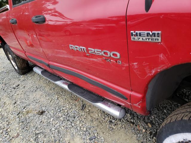 Photo 9 from auction – 2006 DODGE RAM 2500 S with VIN 3D7KS28D46G107021