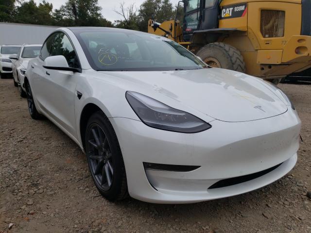 TESLA MODEL 3 2021 with VIN 5YJ3E1EBXMF924791 - Photo from auction