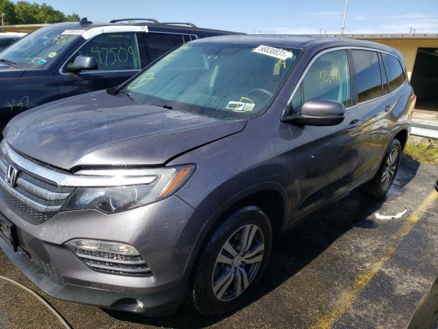 Photo 2 from auction – 2016 HONDA PILOT EXL with VIN 5FNYF6H54GB080144