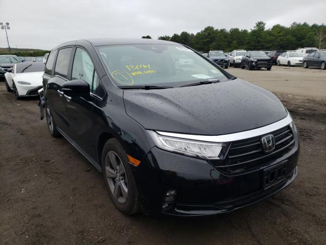 Photo 1 from auction – 2022 HONDA ODYSSEY EX with VIN 5FNRL6H50NB005709