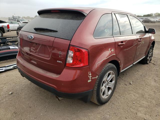Photo 4 from auction – 2014 FORD EDGE SEL with VIN 2FMDK3JC1EBA99483