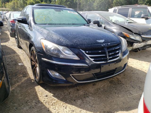 HYUNDAI GENESIS 5. 2012 with VIN KMHGC4DH2CU211593 - Photo from auction