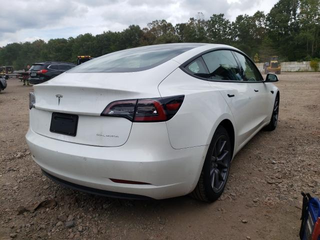 Photo 4 from auction – 2021 TESLA MODEL 3 with VIN 5YJ3E1EBXMF924791