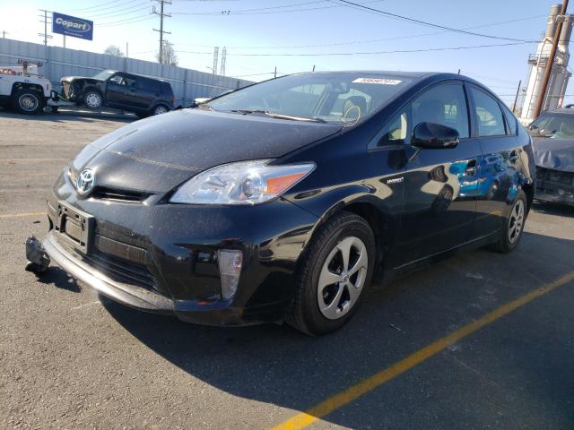 Photo 2 from auction – 2015 TOYOTA PRIUS with VIN JTDKN3DU6F0430813