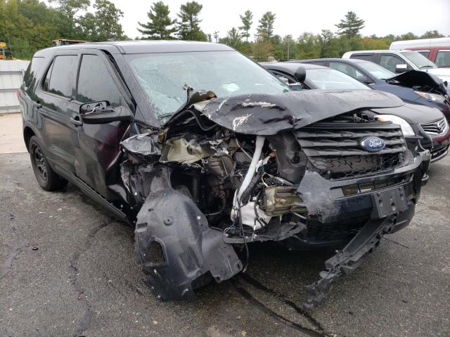 FORD EXPLORER P 2018 with VIN 1FM5K8AR4JGC76911 - Photo from auction