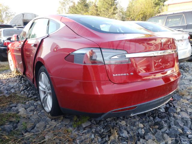 Photo 3 from auction – 2015 TESLA MODEL S P8 with VIN 5YJSA1H47FF094651
