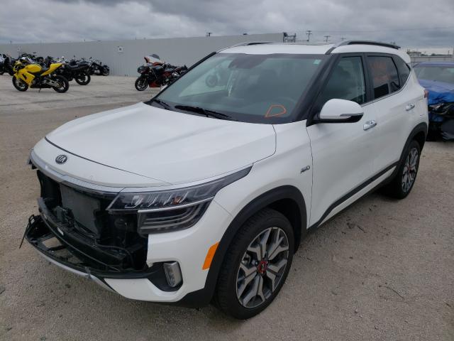 Photo 2 from auction – 2021 KIA SELTOS SX with VIN KNDETCA21M7121289
