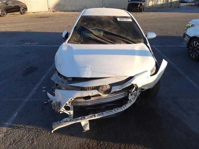 Photo 9 from auction – 2021 TOYOTA COROLLA LE with VIN JTDEPMAE4MJ132181