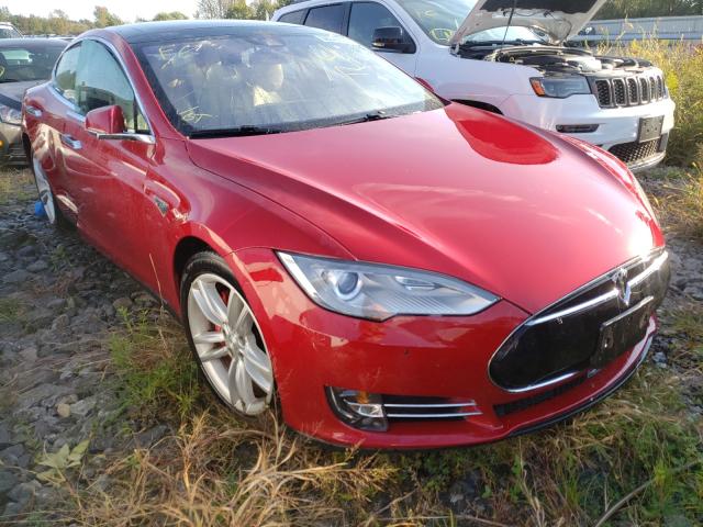 TESLA MODEL S P8 2015 with VIN 5YJSA1H47FF094651 - Photo from auction