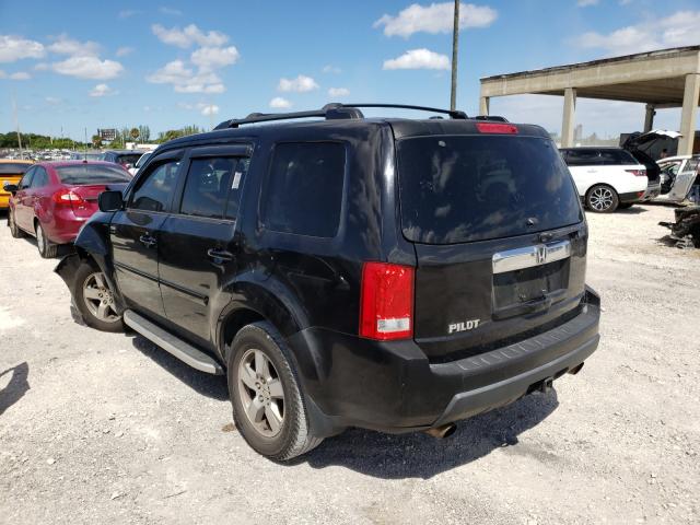 Photo 3 from auction – 2009 HONDA PILOT EXL with VIN 5FNYF385X9B000668