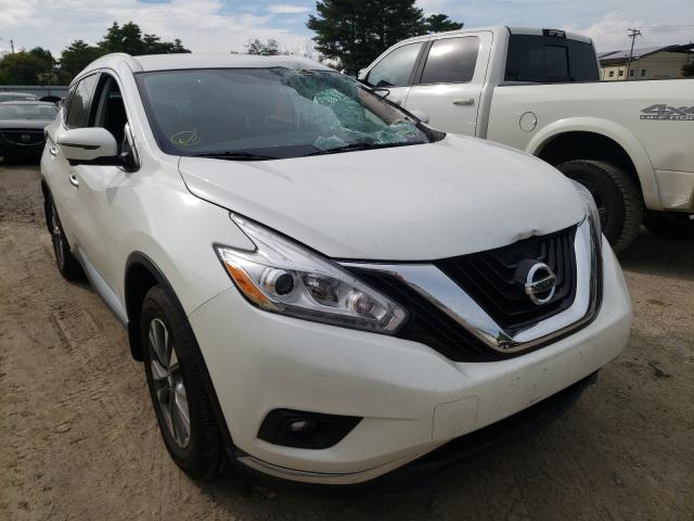NISSAN MURANO S 2016 with VIN 5N1AZ2MH6GN145588 - Photo from auction