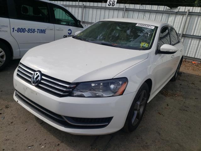 Photo 2 from auction – 2012 VOLKSWAGEN PASSAT SE with VIN 1VWBP7A31CC028430