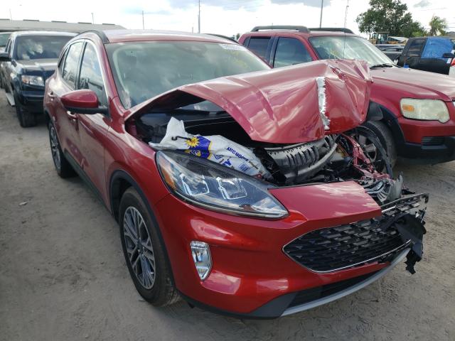 FORD ESCAPE SEL 2020 with VIN 1FMCU0H67LUA23925 - Photo from auction