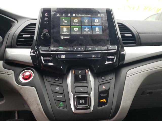 Photo 9 from auction – 2022 HONDA ODYSSEY EX with VIN 5FNRL6H50NB005709