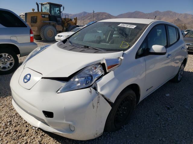 Photo 2 from auction – 2013 NISSAN LEAF S with VIN 1N4AZ0CP1DC422789