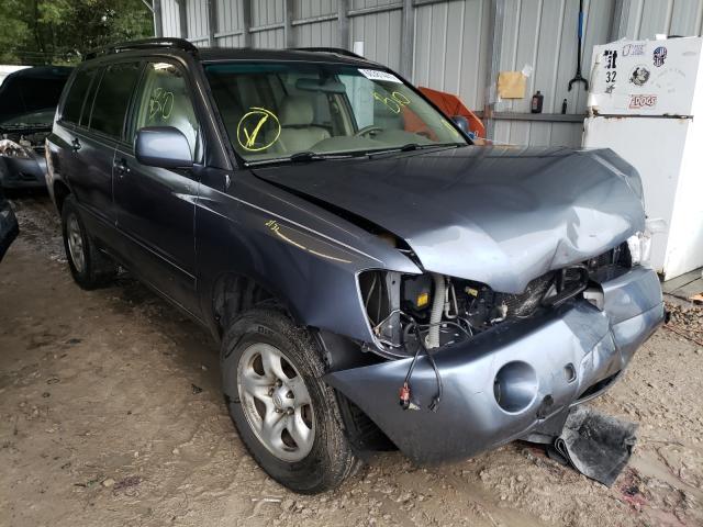 TOYOTA HIGHLANDER 2004 with VIN JTEGD21A340076836 - Photo from auction