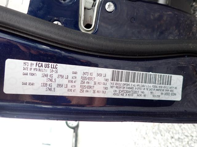 Photo 10 from auction – 2017 DODGE JOURNEY SX with VIN 3C4PDCBG4HT532817