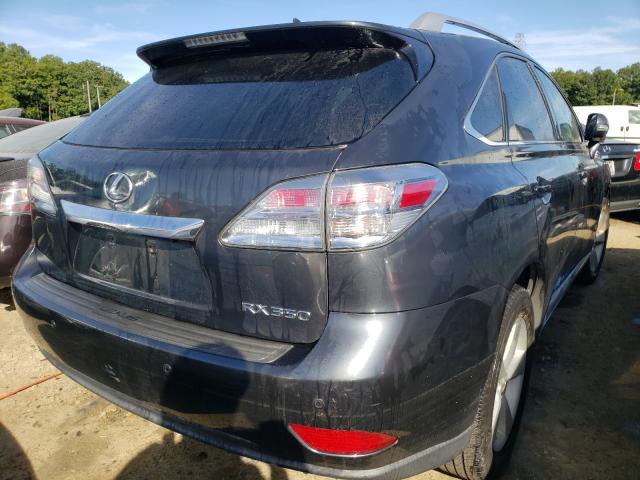 Photo 4 from auction – 2011 LEXUS RX 350 with VIN 2T2BK1BA8BC107638