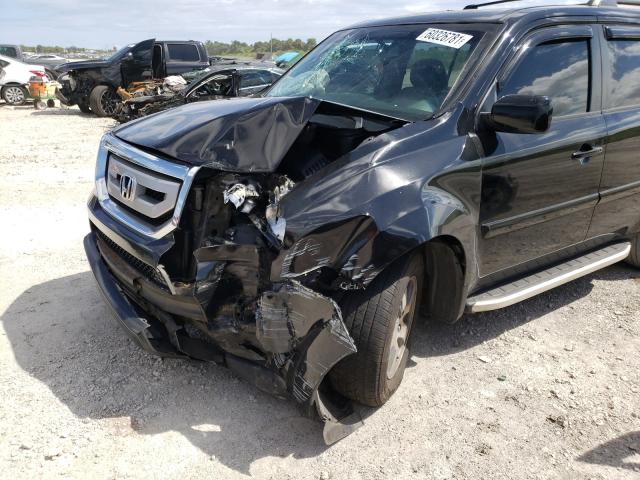 Photo 9 from auction – 2009 HONDA PILOT EXL with VIN 5FNYF385X9B000668