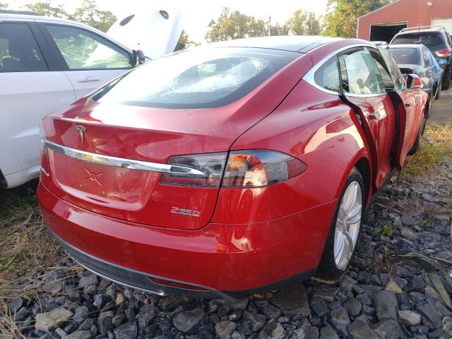 Photo 4 from auction – 2015 TESLA MODEL S P8 with VIN 5YJSA1H47FF094651