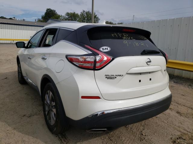 Photo 3 from auction – 2016 NISSAN MURANO S with VIN 5N1AZ2MH6GN145588