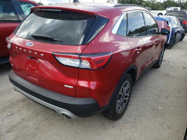Photo 4 from auction – 2020 FORD ESCAPE SEL with VIN 1FMCU0H67LUA23925