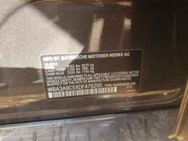 Photo 10 from auction – 2013 BMW 335 I with VIN WBA3A9C5XDF476200