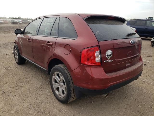 Photo 3 from auction – 2014 FORD EDGE SEL with VIN 2FMDK3JC1EBA99483