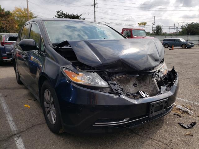 Photo 1 from auction – 2014 HONDA ODYSSEY EX with VIN 5FNRL5H68EB056085