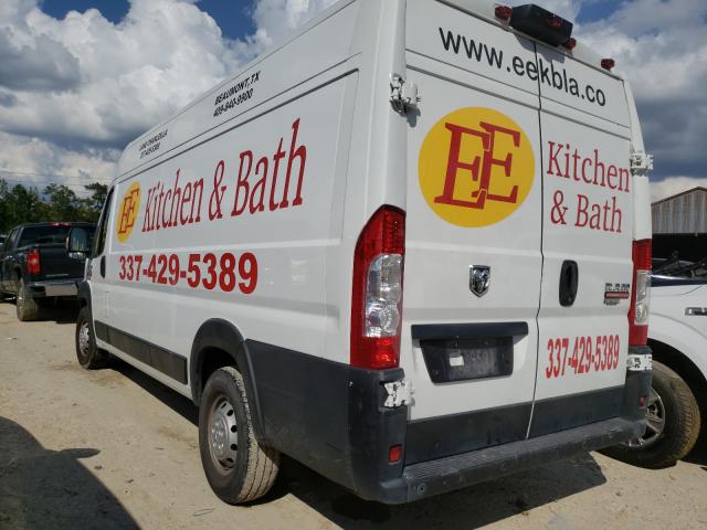 Photo 3 from auction – 2019 RAM PROMASTER with VIN 3C6URVJG4KE545345