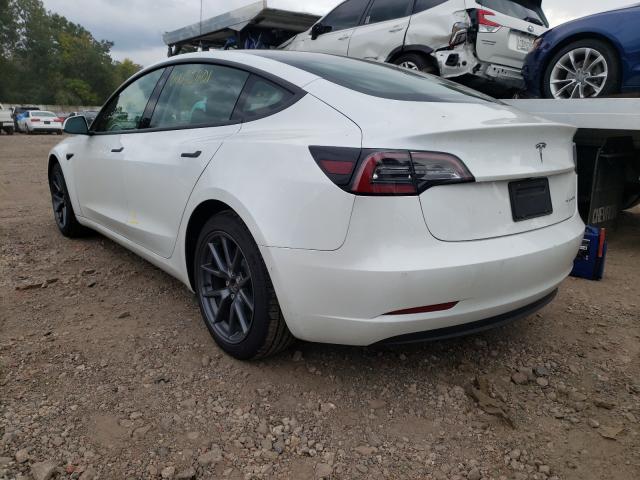 Photo 3 from auction – 2021 TESLA MODEL 3 with VIN 5YJ3E1EBXMF924791