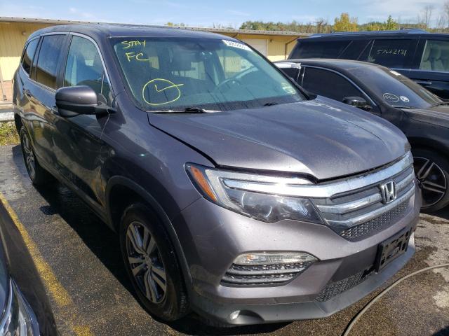 HONDA PILOT EXL 2016 with VIN 5FNYF6H54GB080144 - Photo from auction