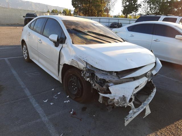 TOYOTA COROLLA LE 2021 with VIN JTDEPMAE4MJ132181 - Photo from auction